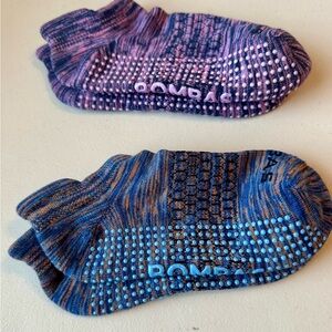 Bombas Ankle Grippers Socks SMALL 2-pairs NWOT